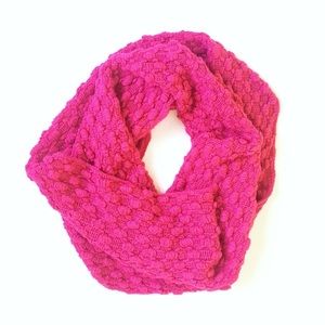 Magenta infinity scarf